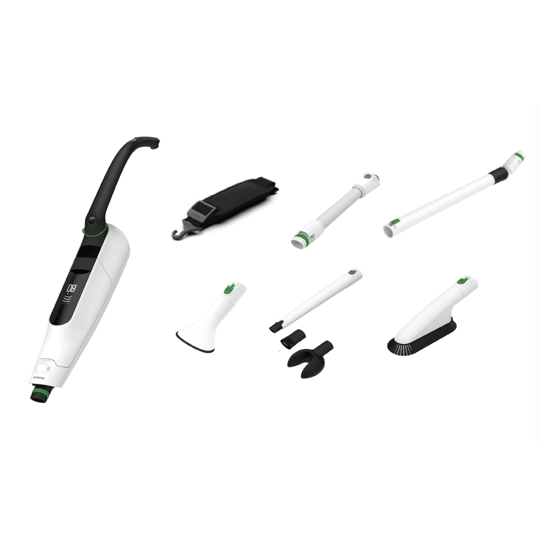 VK7 Cordless Vacuum Cleaner - Basic + SP7 2-in-1 Wet Mop and Dry Mop Head + PB7 Sofa and Fabric Furniture Head