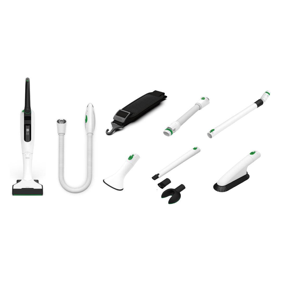 VK7 Cordless Vacuum Cleaner - Basic + SP7 2-in-1 Wet Mop and Dry Mop Head + PB7 Sofa and Fabric Furniture Head