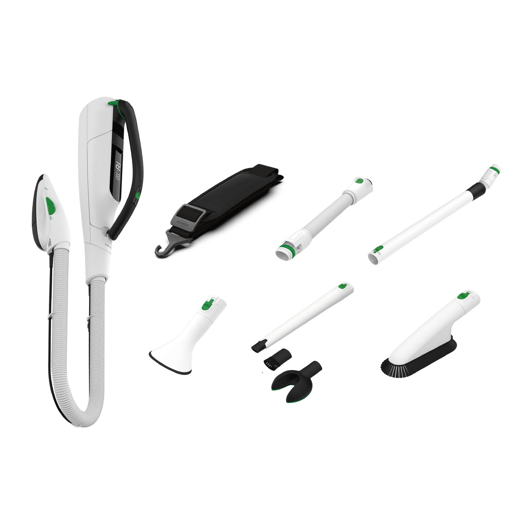 VK7 Cordless Vacuum Cleaner - Basic + SP7 2-in-1 Wet Mop and Dry Mop Head + PB7 Sofa and Fabric Furniture Head