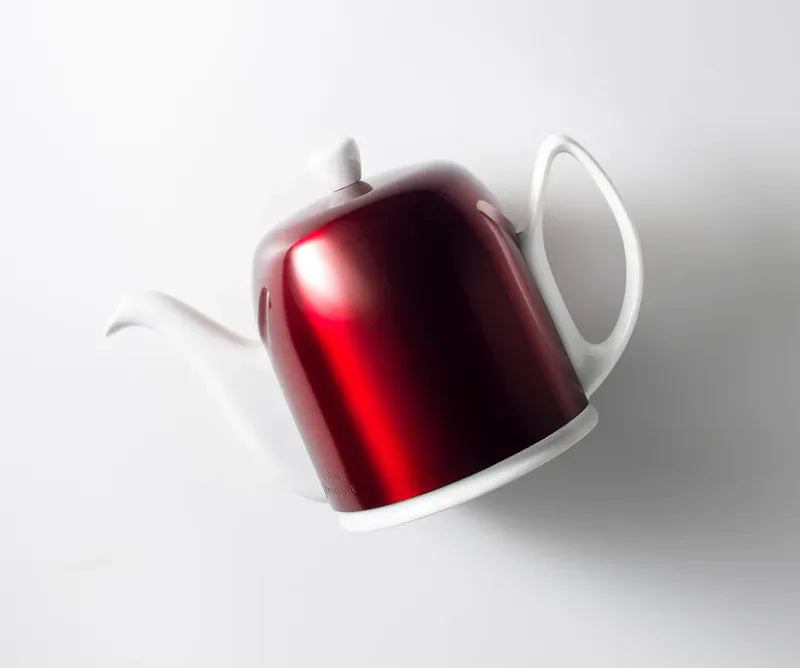 紅白茶壺